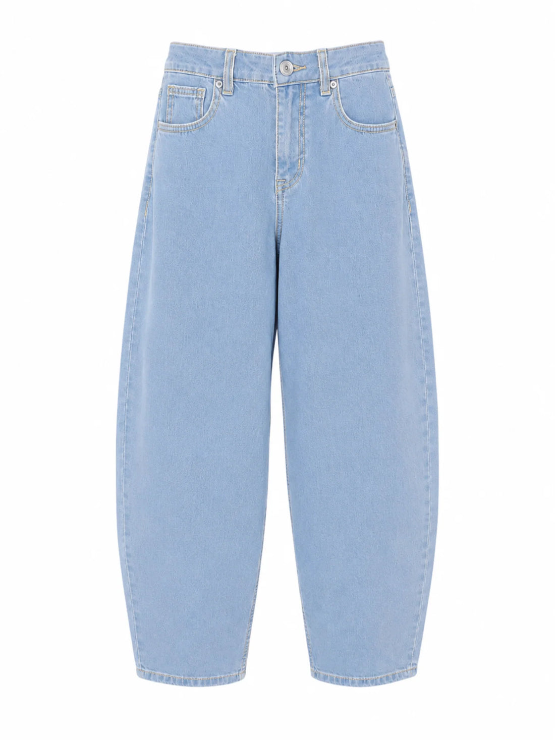 Dondup jeans bambina Dakota loose fit lavaggio chiaro