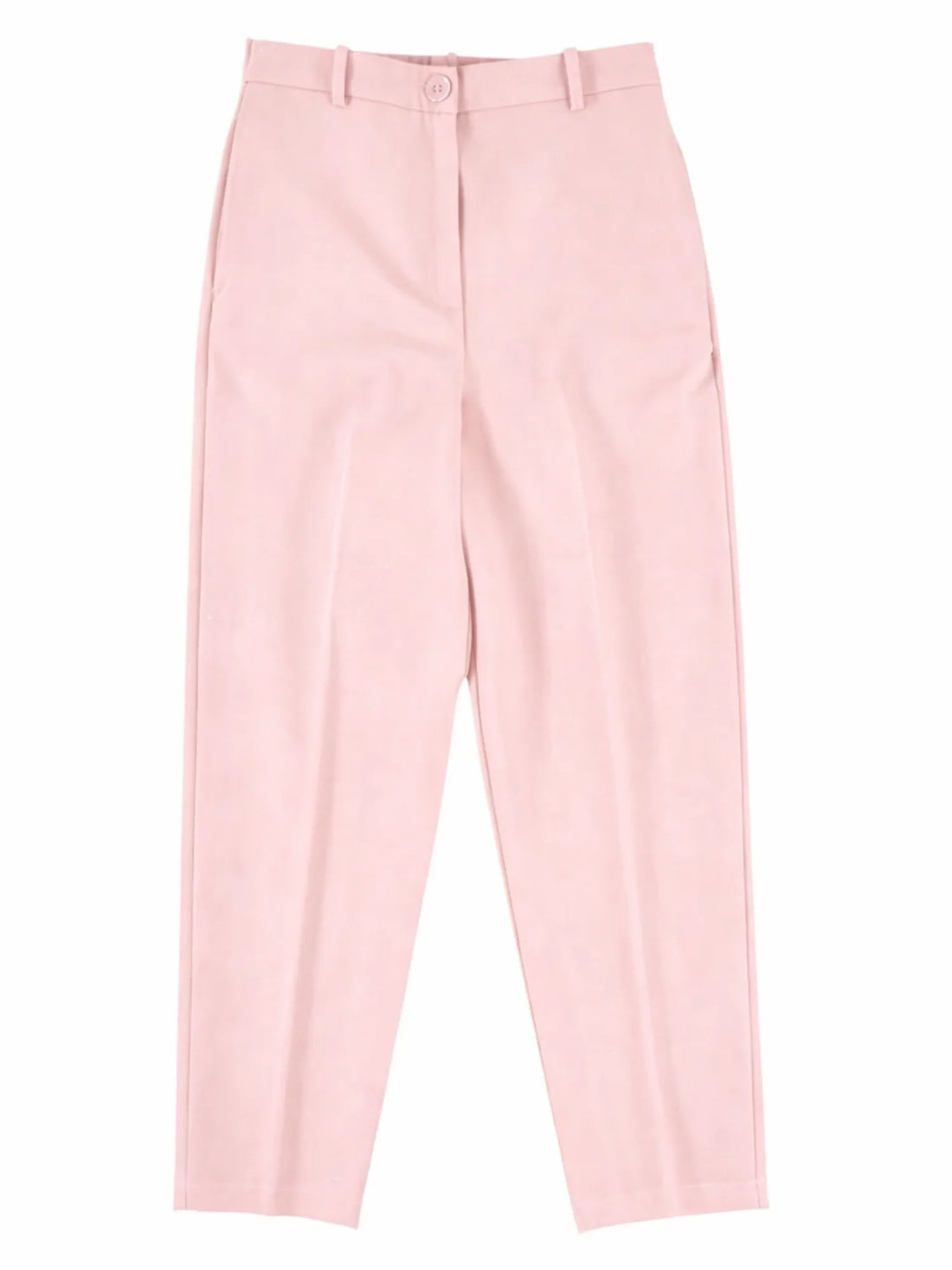 Patrizia Pepe pantaloni bambina vita alta slim rosa