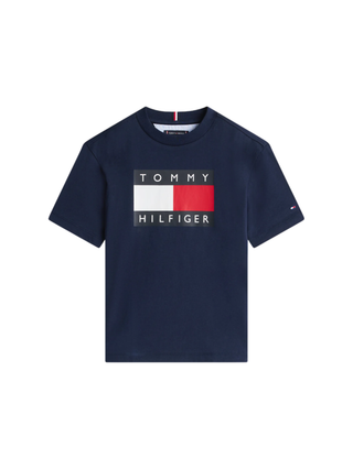 Tommy Hilfiger T-shirt manica corta bambino blu