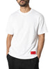 Vision of Super T-shirt uomo manica corta stampa Heart panna