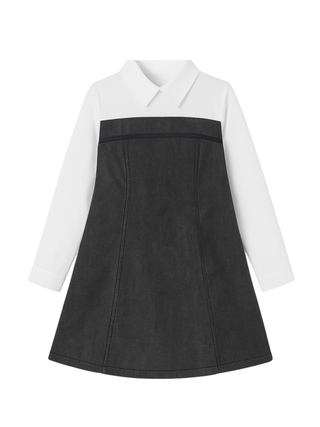 Pinko Kids jeans gamba larga con tasconi lavaggio grigio KFPA038CDS058 D811 PINKO KIDS