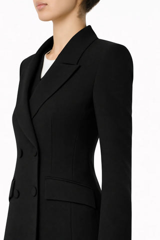 Sandro Ferrone giacca blazer doppiopetto nero