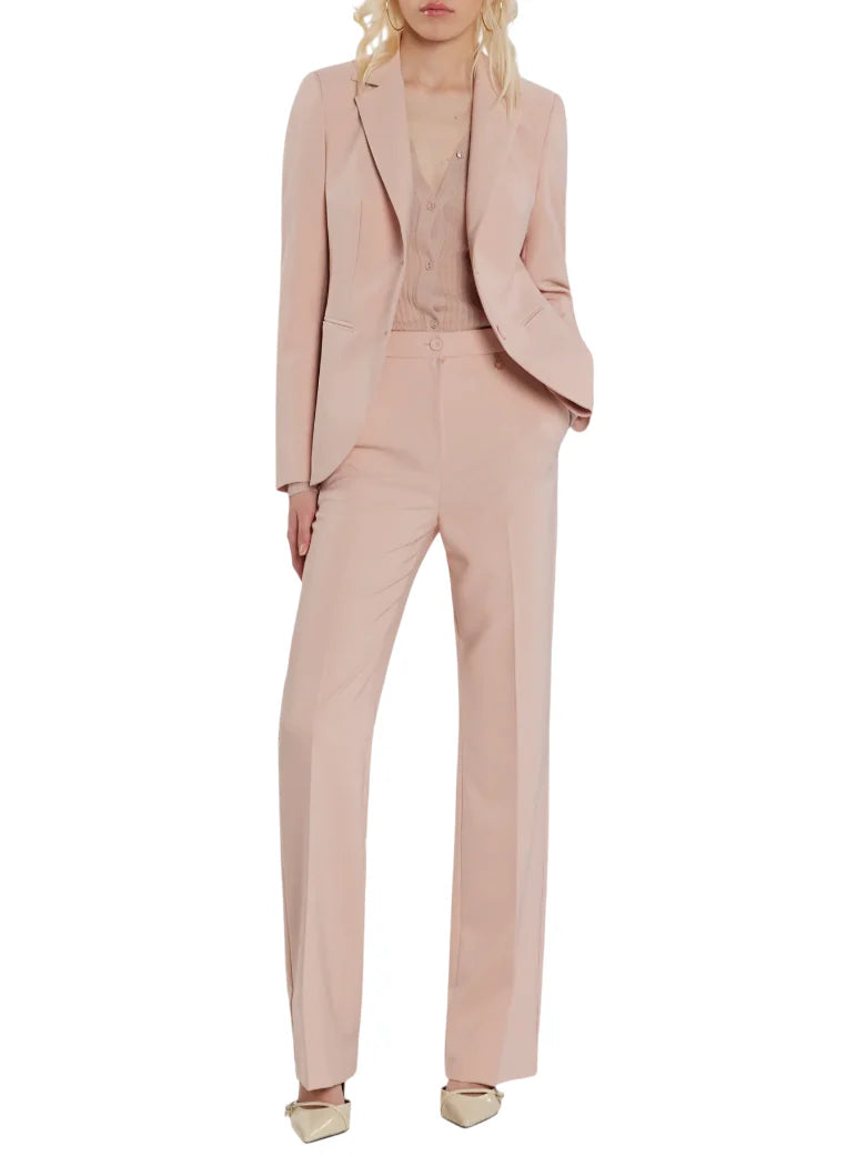 Relish pantaloni flare vita alta Indianapolis rosa