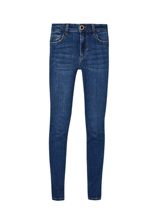 Liu Jo jeans Divine skinny a vita alta lavaggio blu scuro