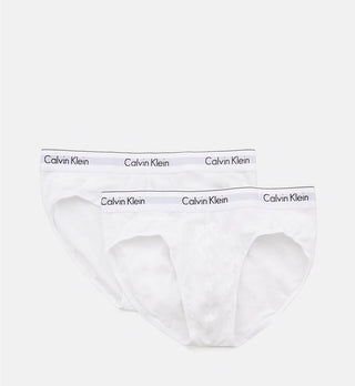 CALVIN KLEIN UNDERWEAR slip con logo 2 pezzi MODERN COTTON