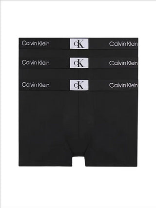 Calvin Klein set 3 boxer con banda iconica nero