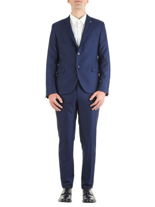 Manuel Ritz completo giacca monopetto e pantalone blu