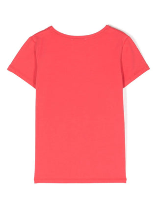 Michael Kors T-shirt a manica corta in jersey con borchie rosa