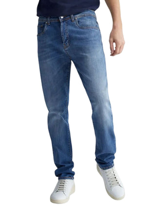 Liu Jo jeans regular in denim stretch lavaggio blu medio