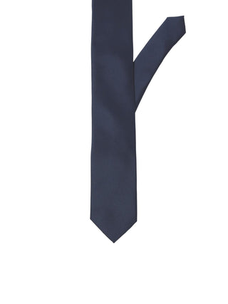 Jack&Jones cravatta dal finish lucido blu