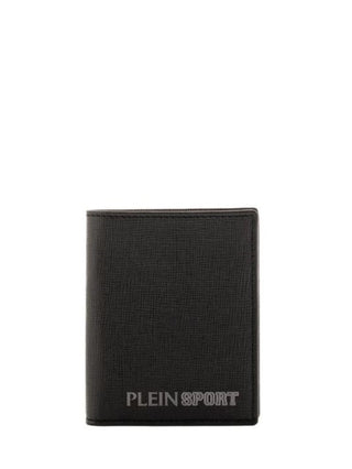 Philipp Plein Sport portacarte a libro in pelle nero