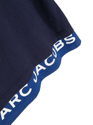 Marc Jacobs T-shirt a maniche corte con logo blu