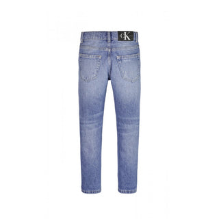 CALVIN KLEIN JEANS Jeans Dad fit Lavaggio Blu medio