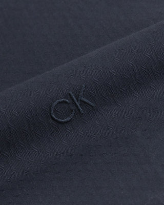 Calvin Klein camicia a manica lunga slim fit blu