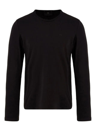 Liu Jo T-shirt a manica lunga in jersey nero