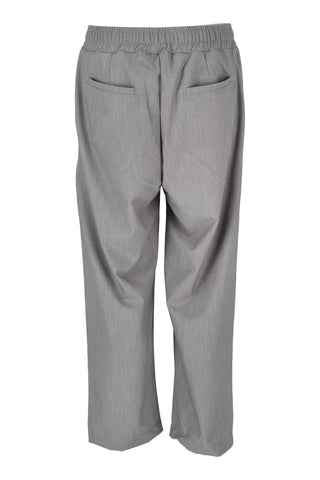 Underclub pantaloni a gamba dritta con logo grigio chiaro