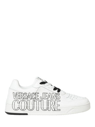 Versace Jeans Couture sneakers Starlight in pelle con logo bianco