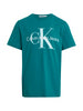 calvin-klein-jeans-t-shirt-manica-corta-con-logo-verde