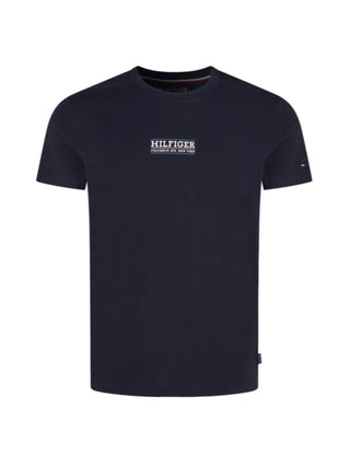 Tommy Hilfiger T-shirt manica corta con logo blu