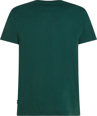 Tommy Hilfiger T-shirt manica corta con logo verde