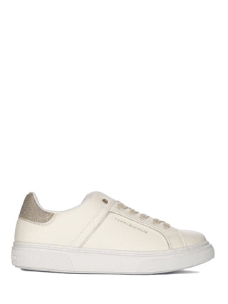 Tommy Hilfiger sneakers in ecopelle panna platino